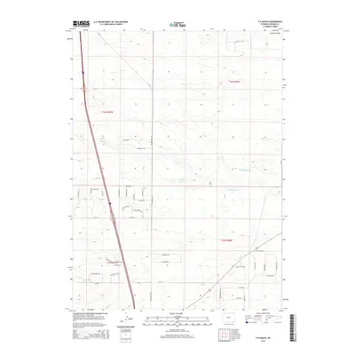 2015 Map of P O Ranch, 2015 Print