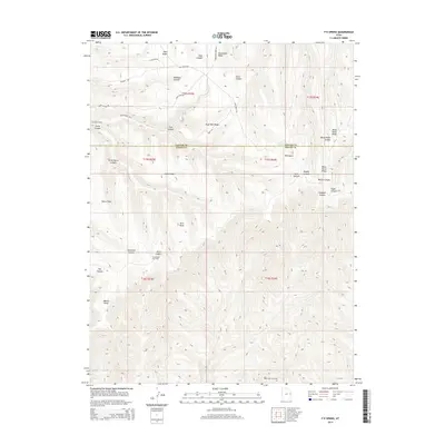 2014 Map of P R Spring, 2014 Print