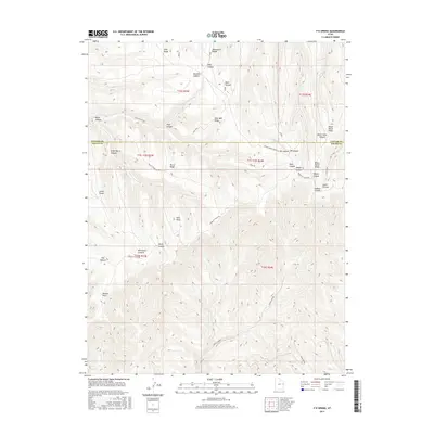 2017 Map of P R Spring, 2017 Print