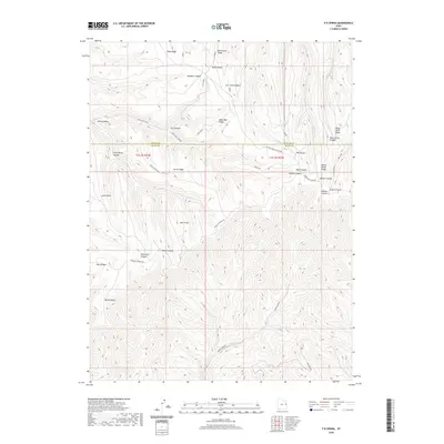 2020 Map of P R Spring, 2020 Print