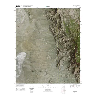 2013 Map of P X Flat, 2013 Print