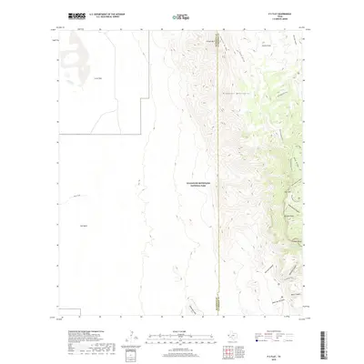 2019 Map of P X Flat, 2019 Print