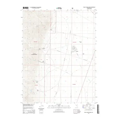 2014 Map of Pablo Canyon Ranch, 2014 Print