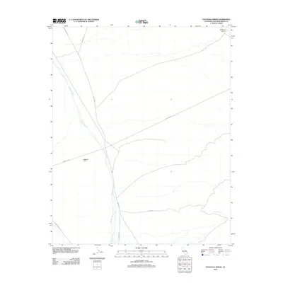2012 Map of Pachalka Spring, 2012 Print
