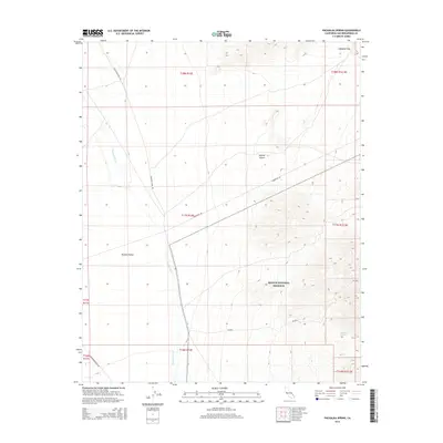 2015 Map of Pachalka Spring, 2015 Print