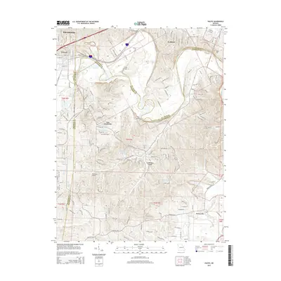 2015 Map of Pacific, 2015 Print