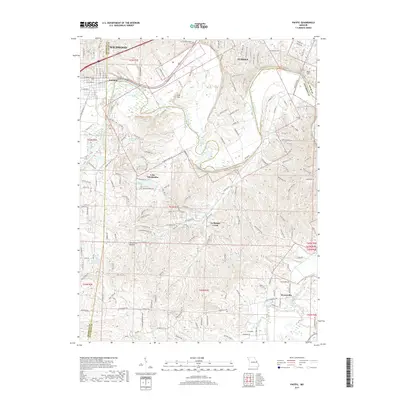 2017 Map of Pacific, 2017 Print