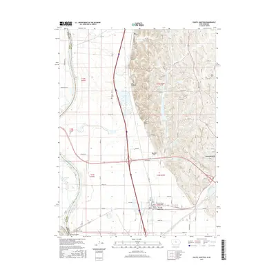 2015 Map of Pacific Junction, 2015 Print