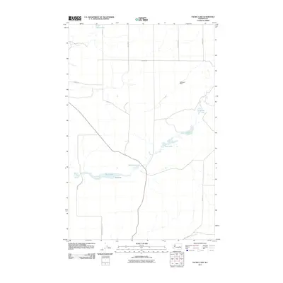 2011 Map of Pacific Lake, 2011 Print