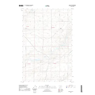 2020 Map of Pacific Lake, 2020 Print