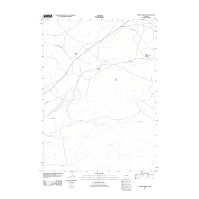 2012 Map of Pacific Springs, 2012 Print