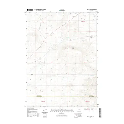 2015 Map of Pacific Springs, 2015 Print
