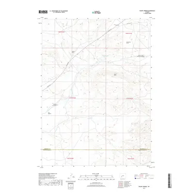 2017 Map of Pacific Springs, 2017 Print