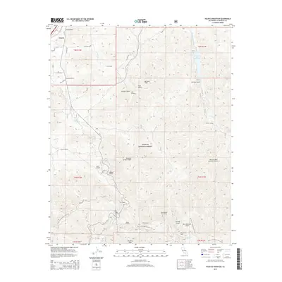 2015 Map of Pacifico Mountain, 2015 Print