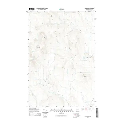 2014 Map of Packard Lake, 2014 Print