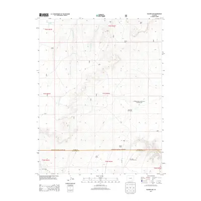 2013 Map of Packers Gap, 2013 Print