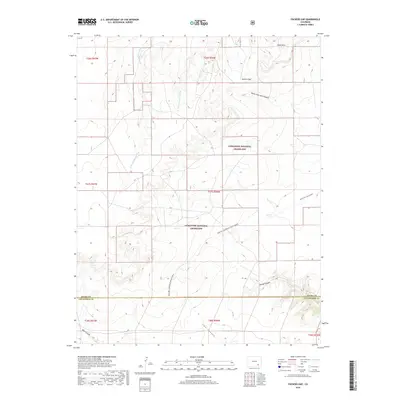 2019 Map of Packers Gap, 2019 Print