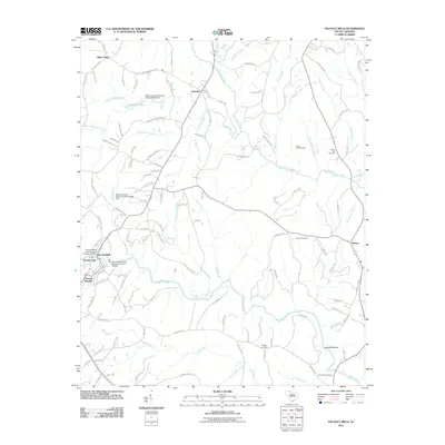 2011 Map of Pacolet Mills, 2011 Print
