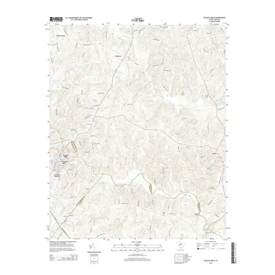 2014 Map of Pacolet Mills, 2014 Print