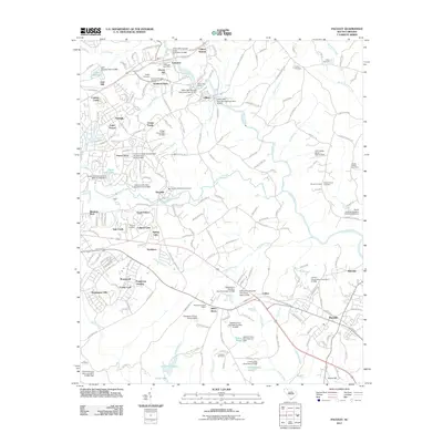 2011 Map of Pacolet, 2011 Print