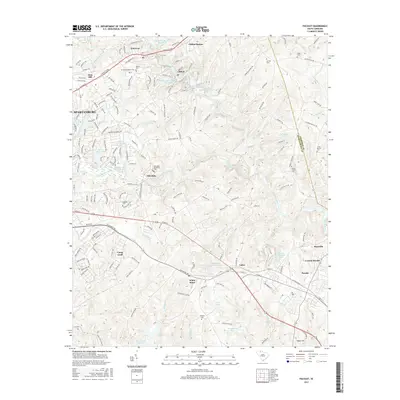 2017 Map of Pacolet, 2017 Print