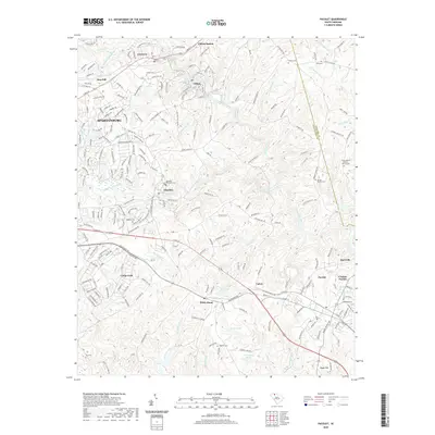 2020 Map of Pacolet, 2020 Print