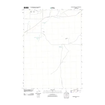 2010 Map of Paddelford Flat, 2010 Print