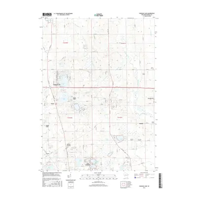 2016 Map of Paddock Lake, 2016 Print