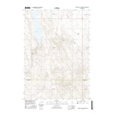 2017 Map of Paddock Valley Reservoir, 2017 Print