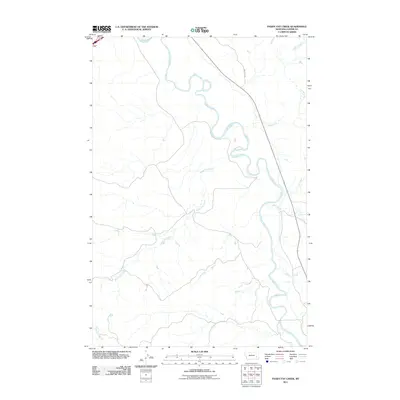 2011 Map of Paddy Fay Creek, 2011 Print