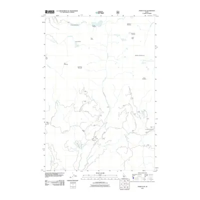 2011 Map of Paddy Flat, 2011 Print