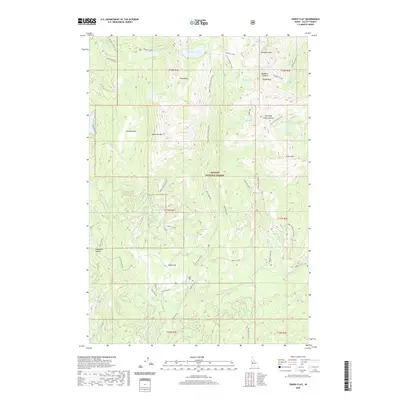 2020 Map of Paddy Flat, 2020 Print