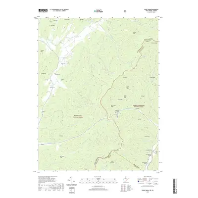 2019 Map of Paddy Knob, 2019 Print