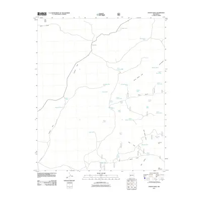 2011 Map of Paddys Hole, 2011 Print