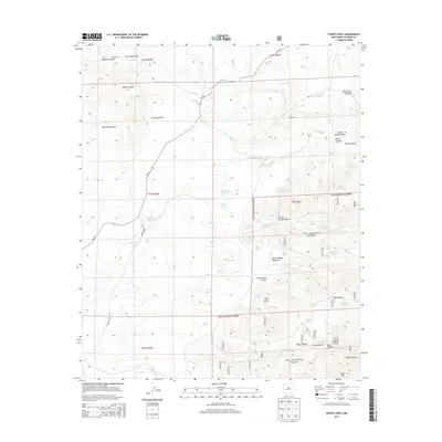 2013 Map of Paddys Hole, 2013 Print