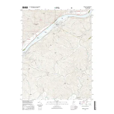 2016 Map of Paden City, 2016 Print