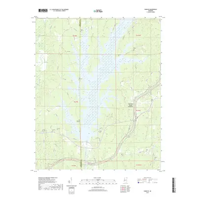 2018 Map of Paden SE, 2018 Print