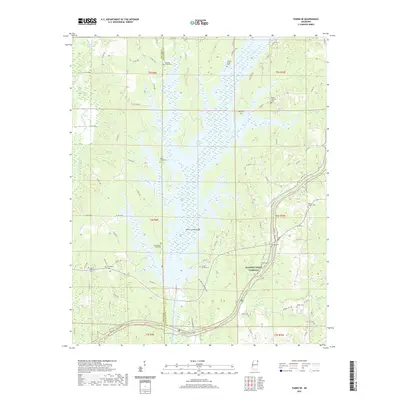 2021 Map of Paden SE, 2021 Print
