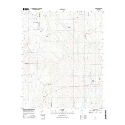 2015 Map of Paden, 2015 Print