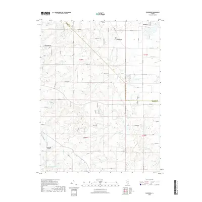 2018 Map of Paderborn, 2018 Print