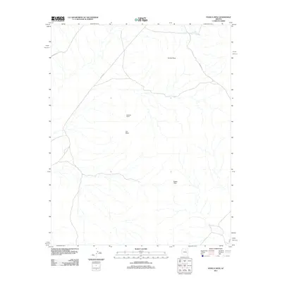 2011 Map of Padilla Mesa, 2011 Print