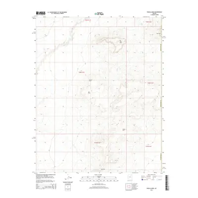 2014 Map of Padilla Mesa, 2014 Print