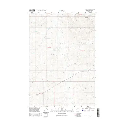 2014 Map of Padlock Ranch, 2014 Print
