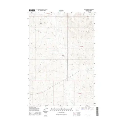 2017 Map of Padlock Ranch, 2017 Print