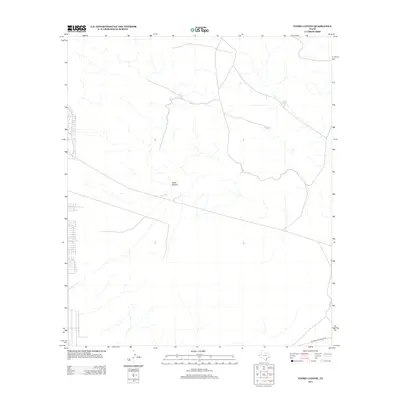 2013 Map of Padre Canyon, 2013 Print
