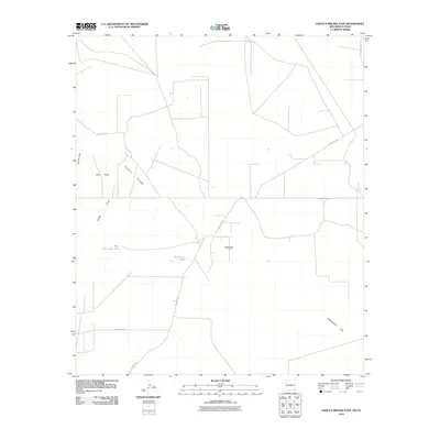 2010 Map of Paduca Breaks East, 2010 Print