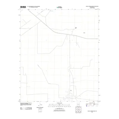 2010 Map of Paduca Breaks NW, 2010 Print