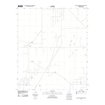 2010 Map of Paduca Breaks West, 2010 Print