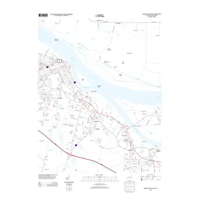 2013 Map of Paducah East, 2013 Print