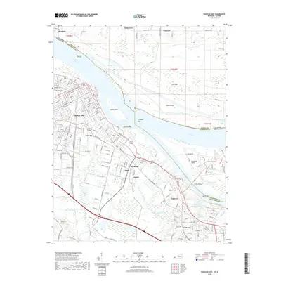 2019 Map of Paducah East, 2019 Print